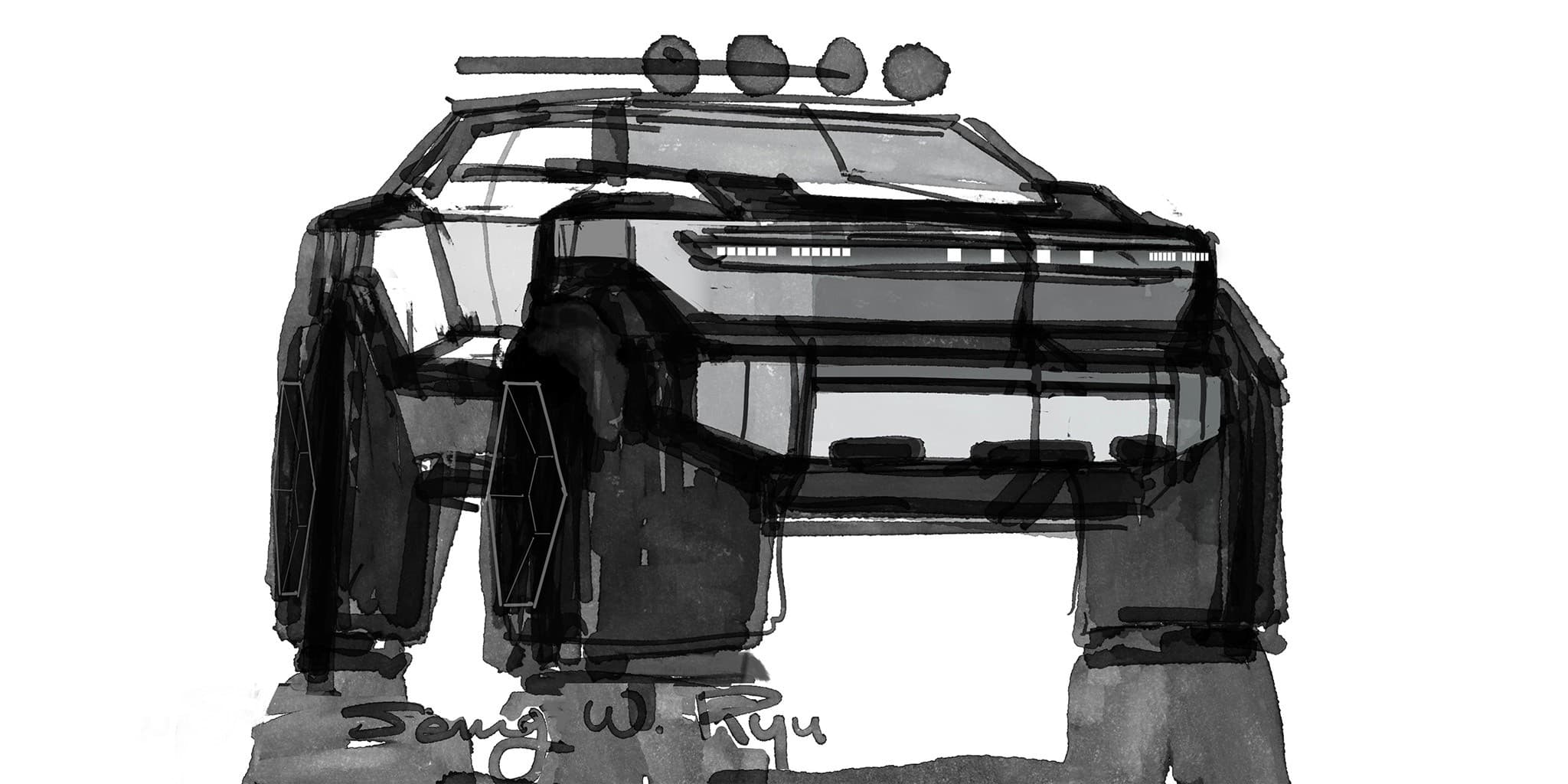HYUNDAI HÉ LỘ HÌNH ẢNH PHÁC THẢO CỦA MẪU XE CONCEPT ĐỊA HÌNH "CRATER" TRƯỚC THỀM TRIỂN LÃM LOS ANGELES 2025